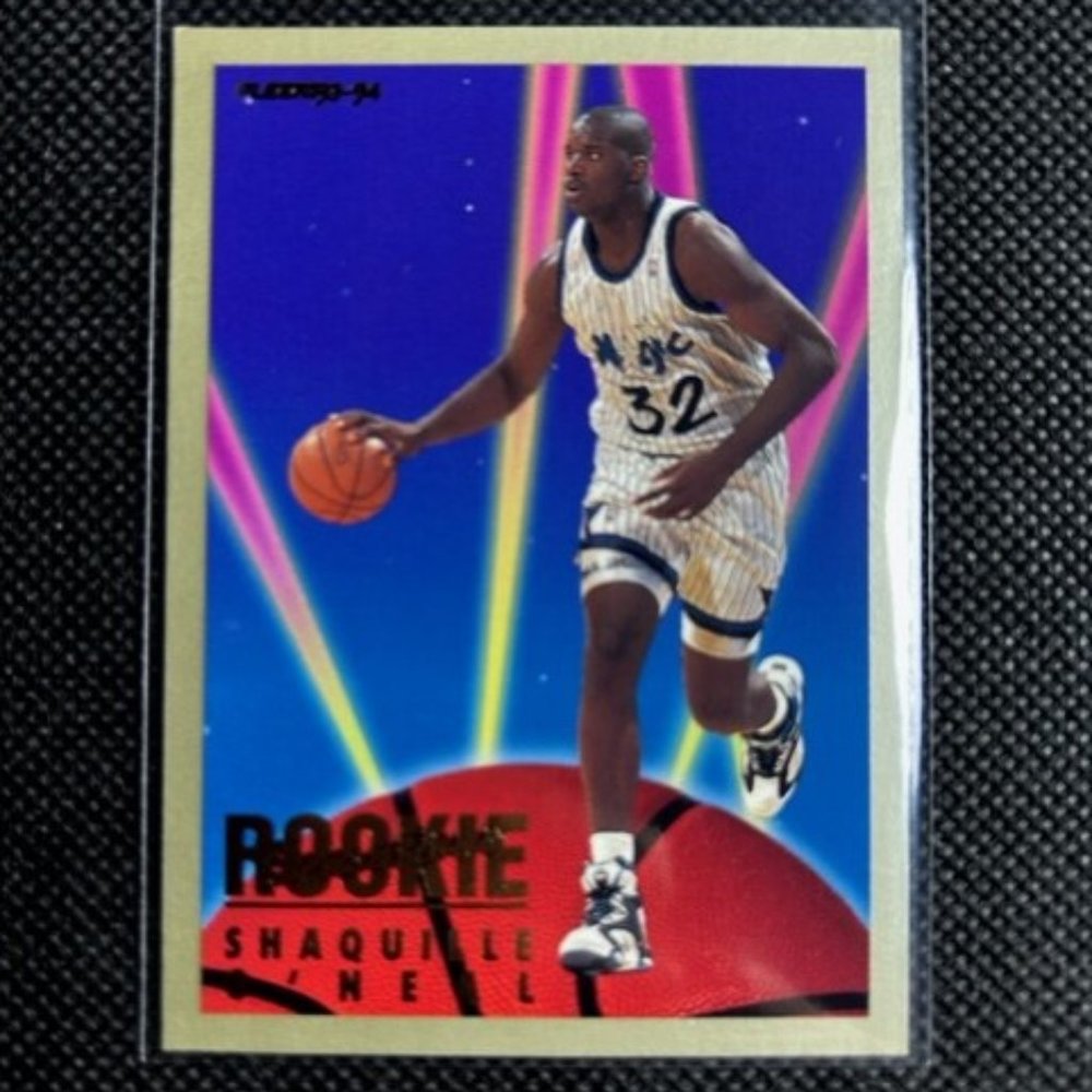 1993-1994 Fleer Rookie Sensations Shaquille O'Neal # 18 ORLANDO MAGIC NBA